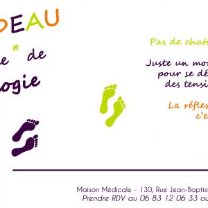 Carte cadeau Réflexologie Plantaire